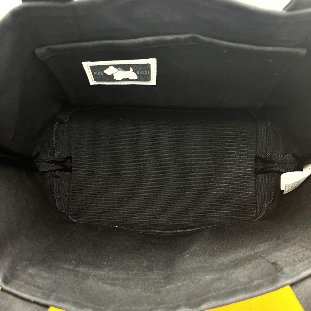 ✨極美品✨ピンクハウス　スコッチテリア　トートバッグ　ハンドバッグ　刺繍