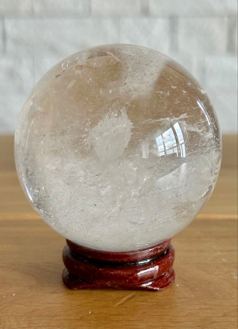 水晶　丸玉　スフィア✨　59.6㎜