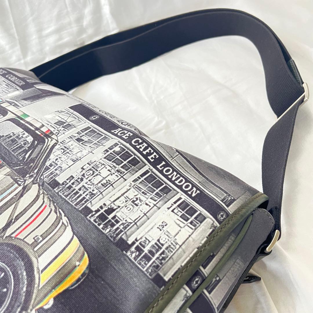 ポールスミス ショルダーバッグ　メッセンジャーバッグ ミニクーパー　フラップ