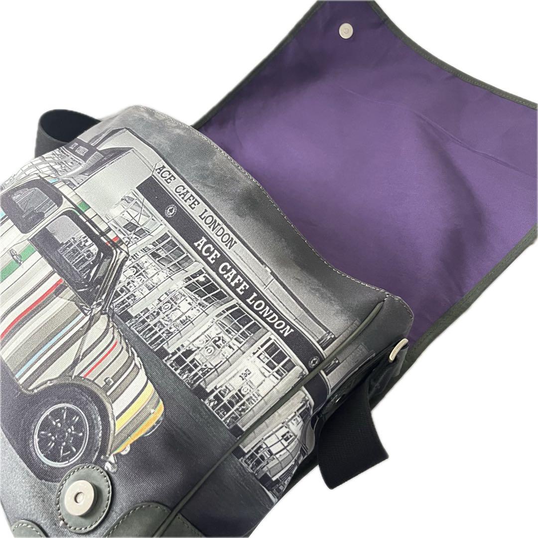 ポールスミス ショルダーバッグ　メッセンジャーバッグ ミニクーパー　フラップ