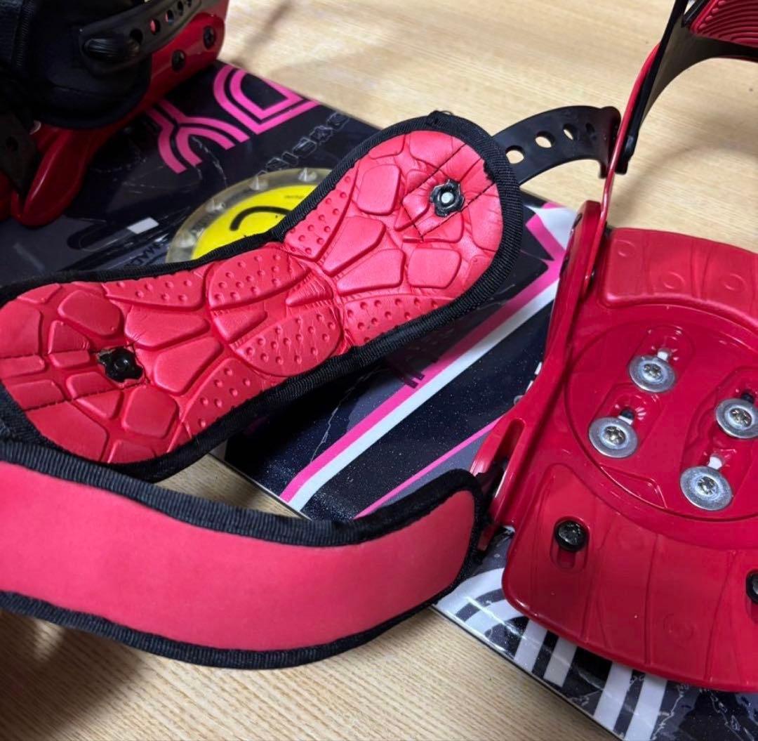 BXB 初心者オススメ　レディース　スノーボード 3点　かわいい　メンテ済み