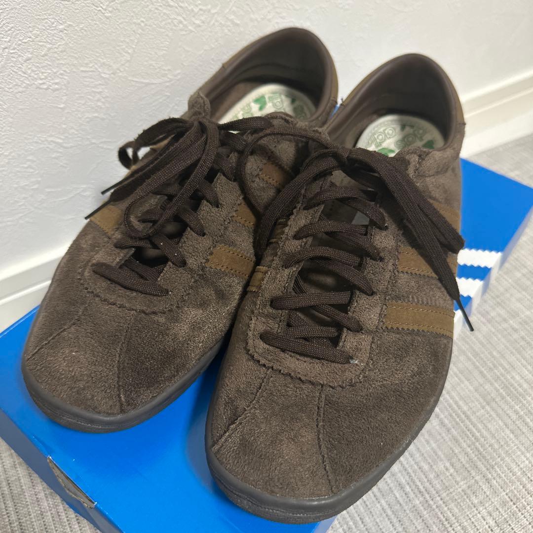 靴 adidas Tobacco Gruen Dark Brown\