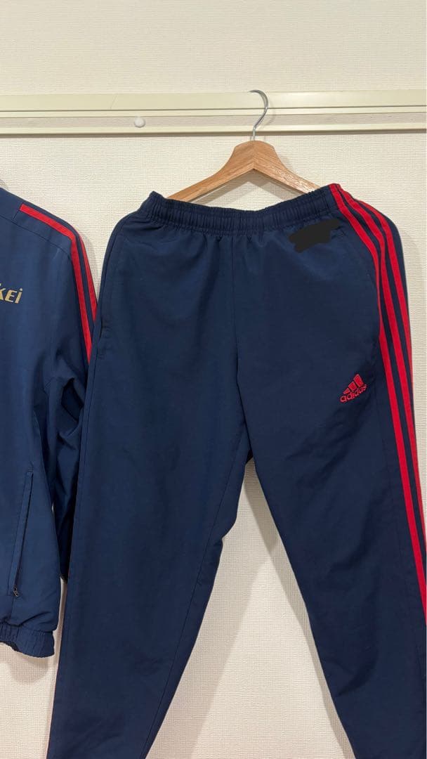 流経大柏　サッカー　adidas ジャージ