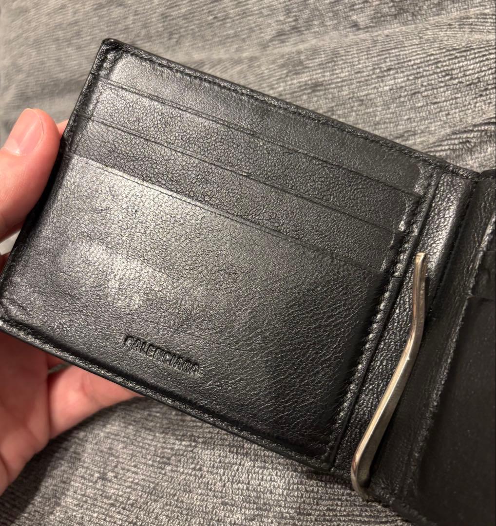 美品　BALENCIAGA バレンシアガ　マネークリップ