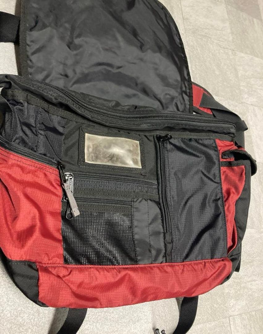 L.L.Bean 00s~TECH ギミック メッセンジャーバッグ Y2K