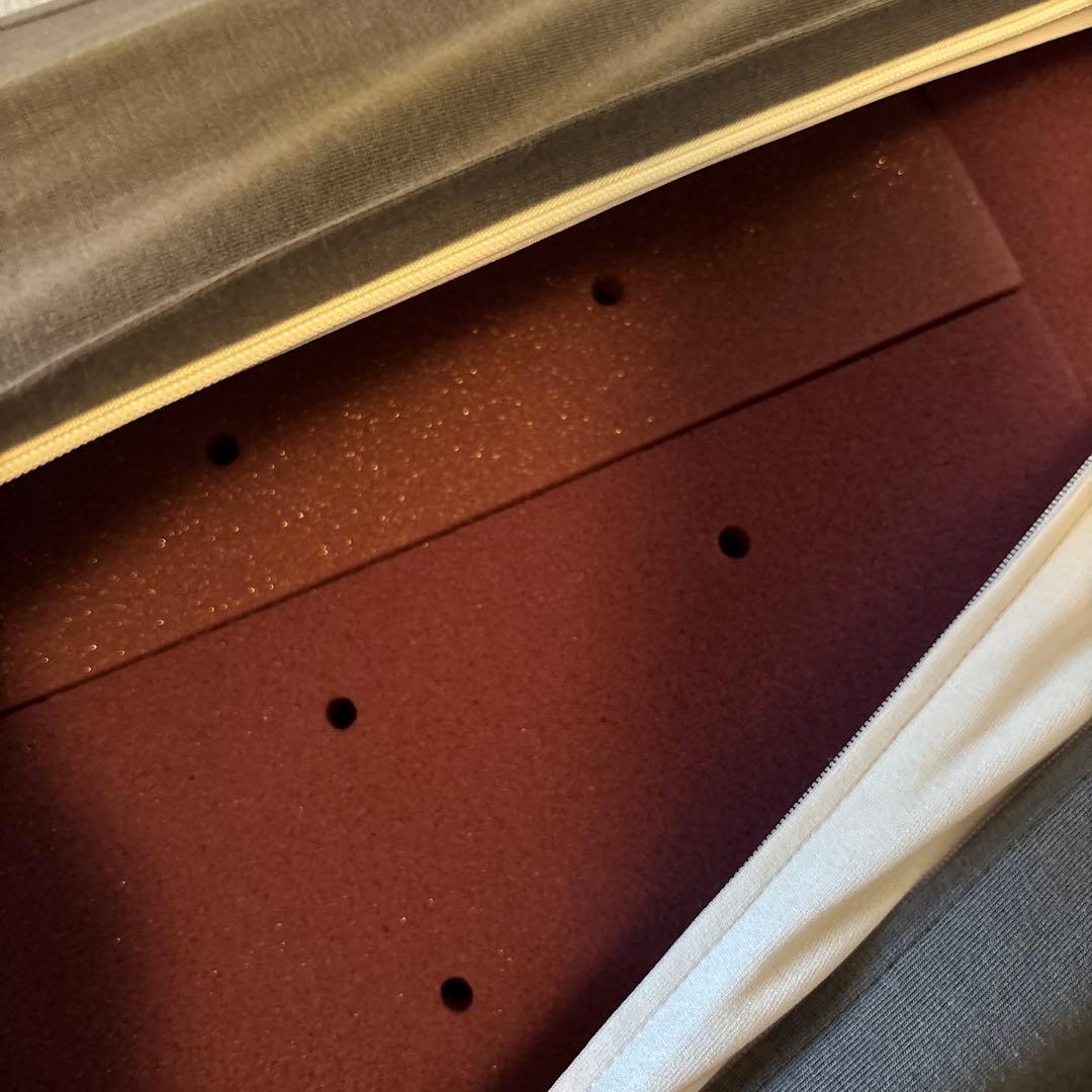 西川 AiR 4D エアー 4D 低め グレーベージュ 専用袋付き