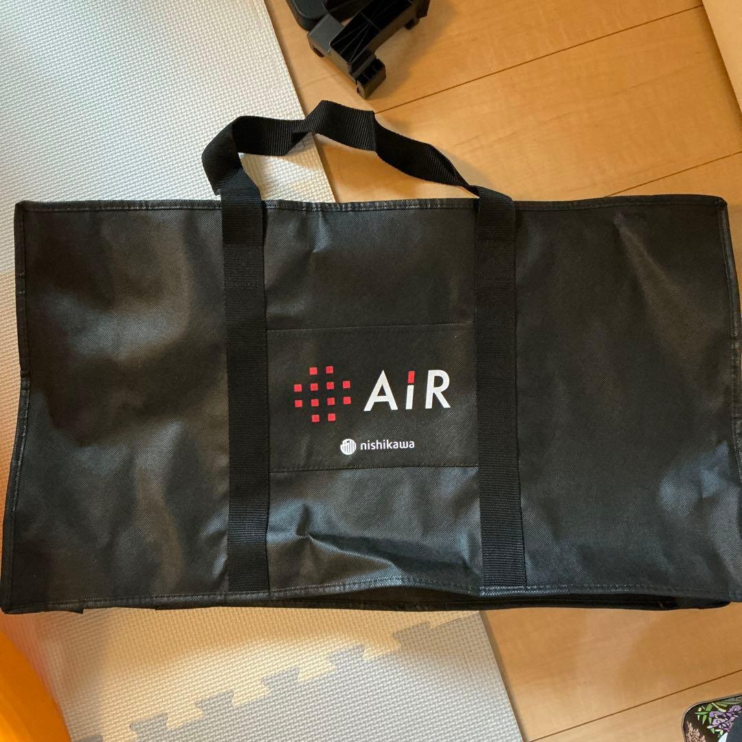 西川 AiR 4D エアー 4D 低め グレーベージュ 専用袋付き