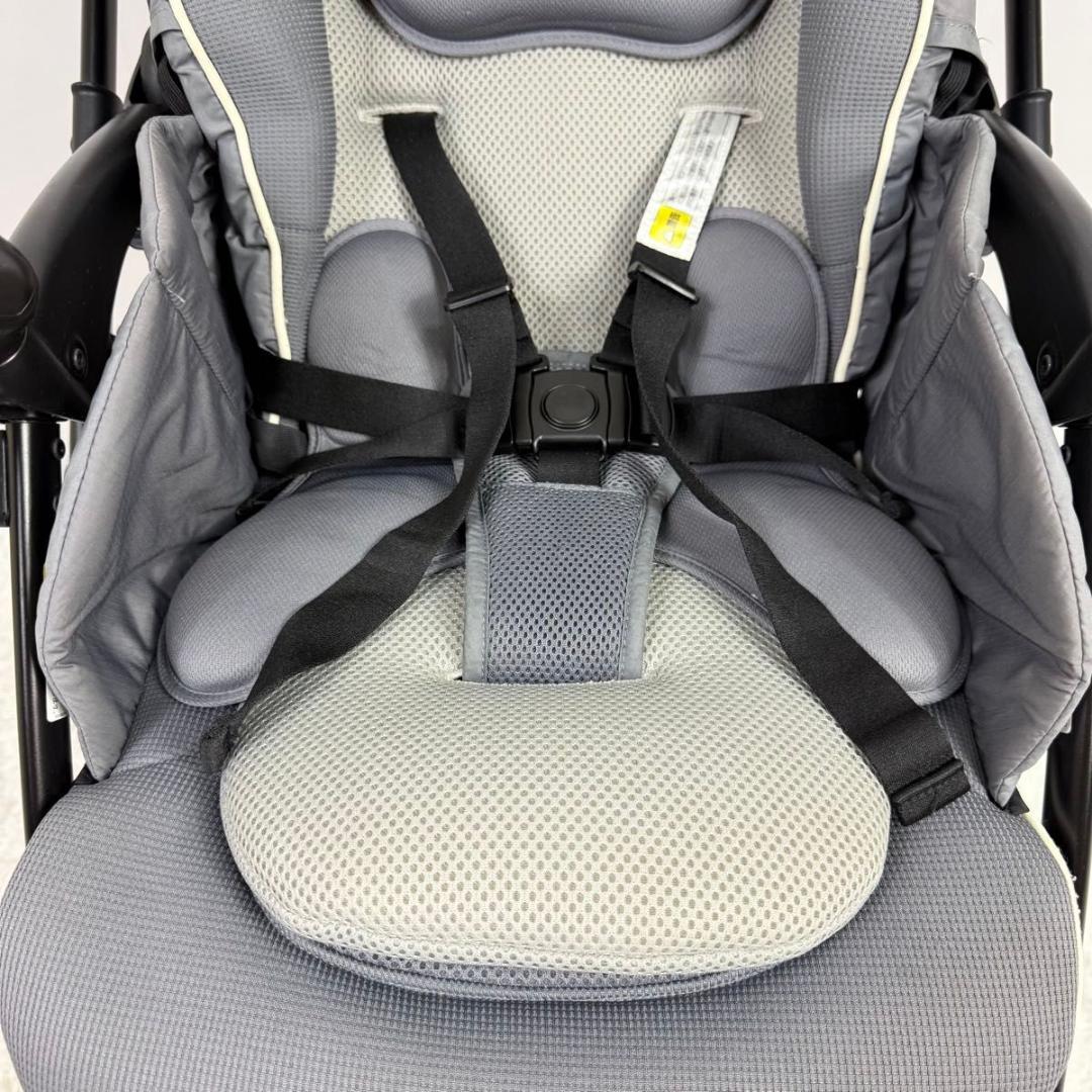 【美品】Aprica アップリカ ラクーナビッテ クッション グレー 98-11