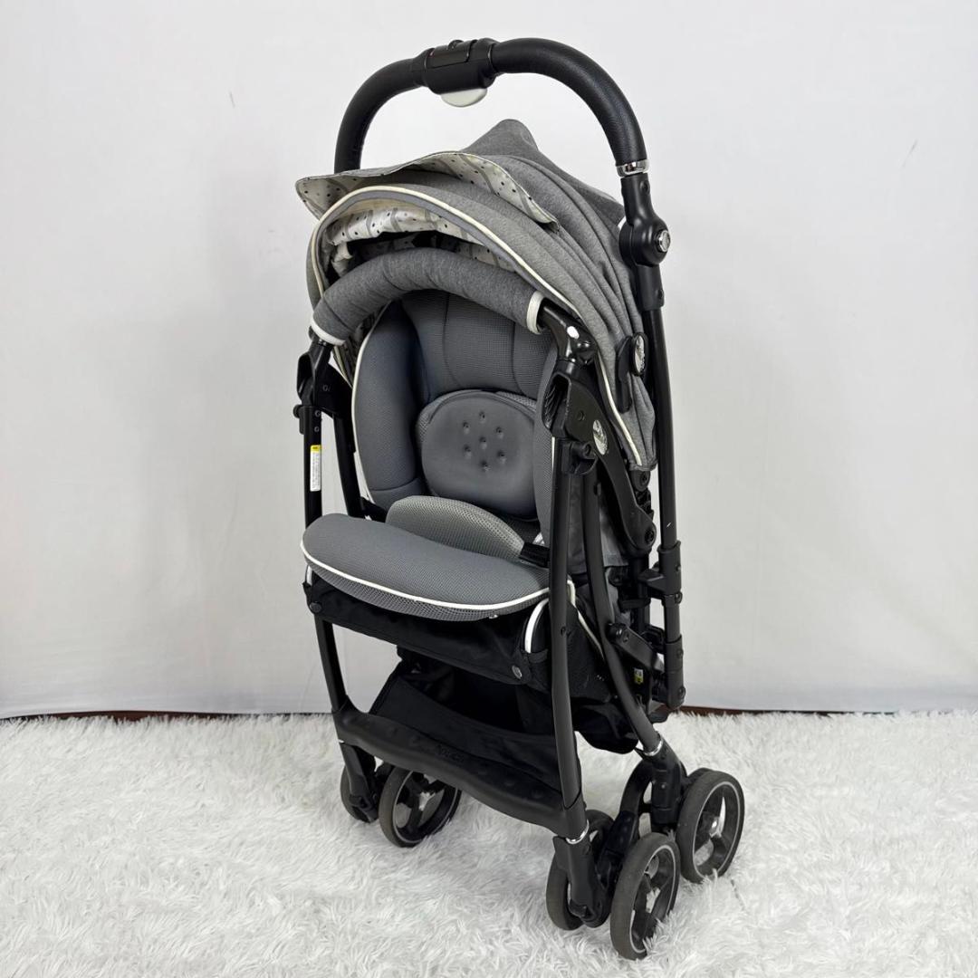 【美品】Aprica アップリカ ラクーナビッテ クッション グレー 98-11