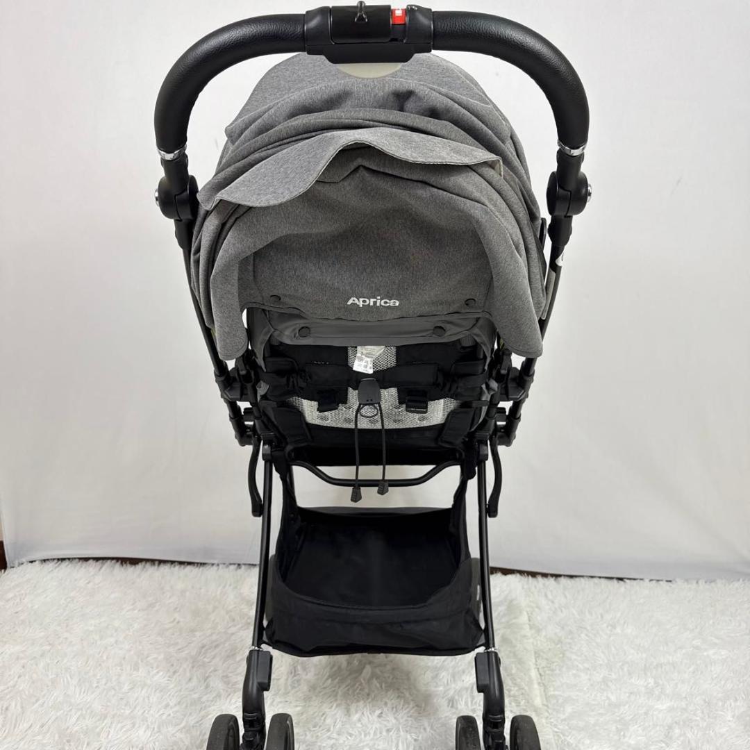 【美品】Aprica アップリカ ラクーナビッテ クッション グレー 98-11