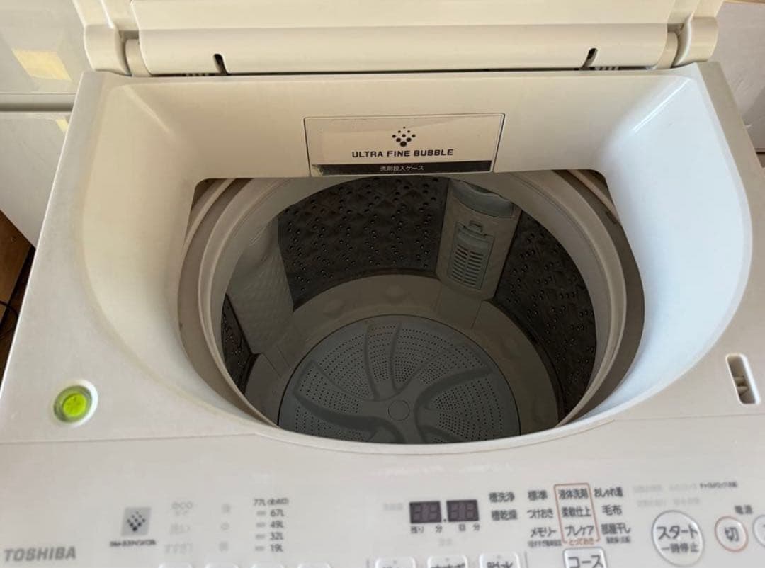 2019年式 10kg TOSHIBA 洗濯機 AW-10SDE7