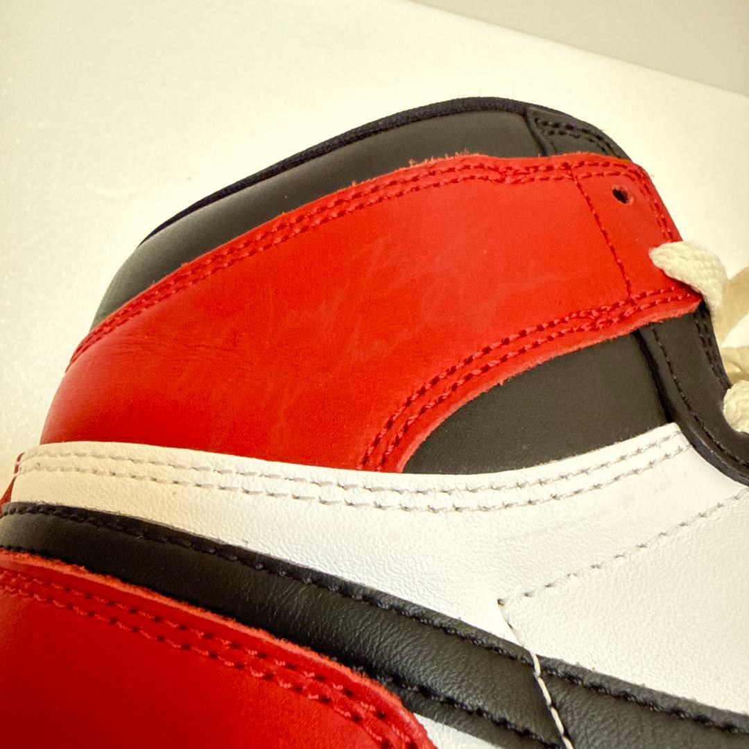 【美品】Nike Air Jordan 1 highジョーダンblack toe