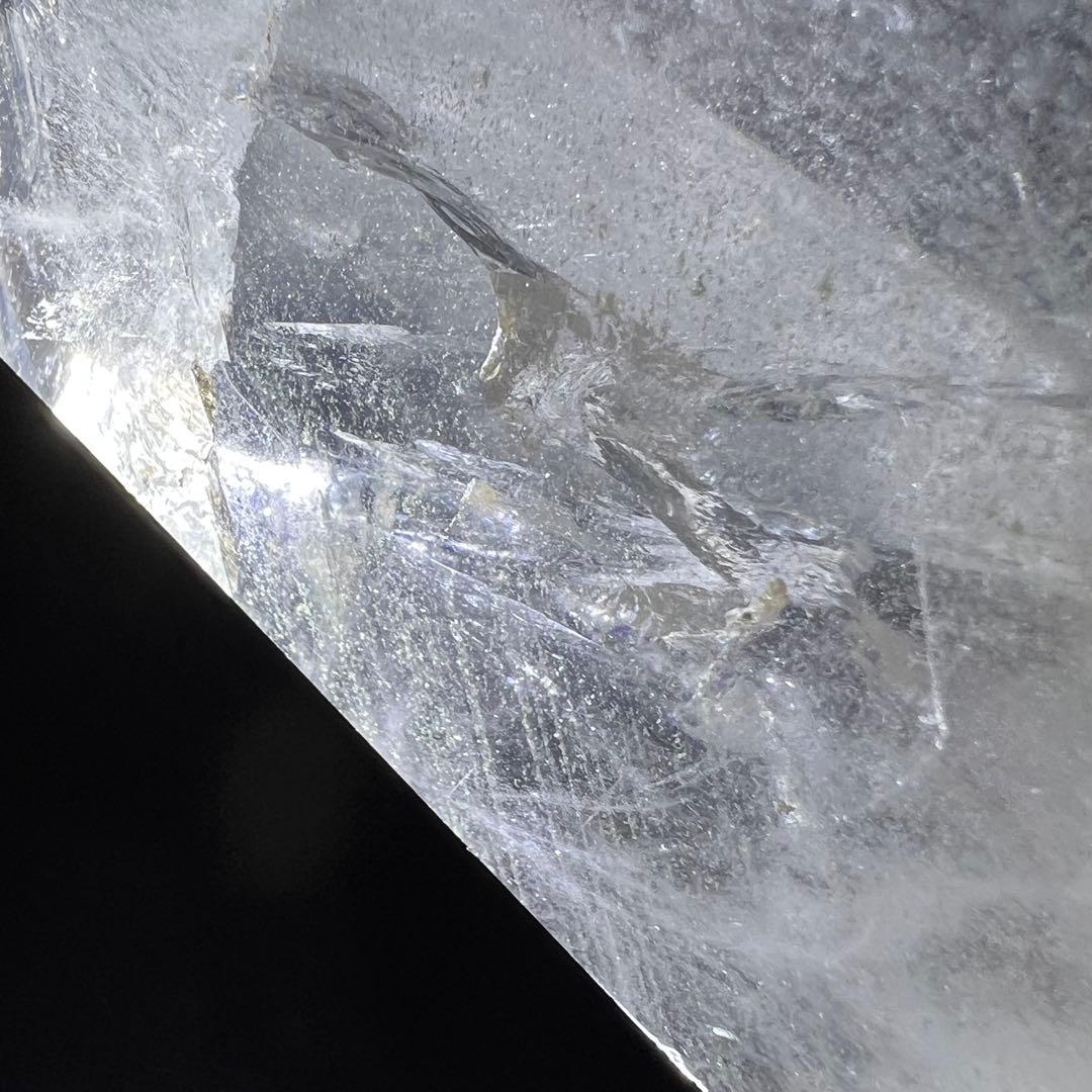 ✳✨究極の激凄超逸品❗✨極上超高透明度とレインボー✨虹入り 水晶 六角柱 天然石