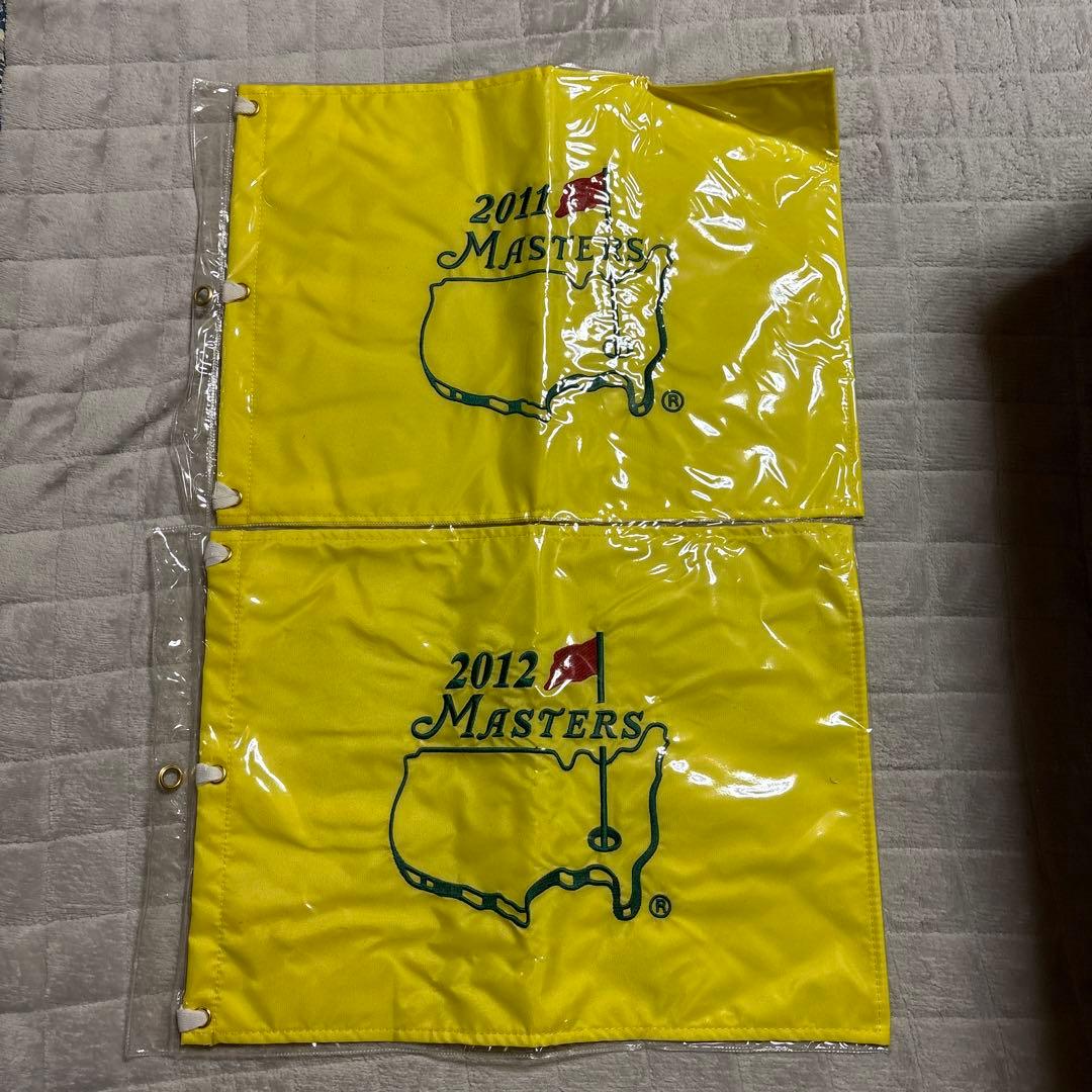 ●2011年マスターズ●2012年マスターズ 公式ピンフラッグ