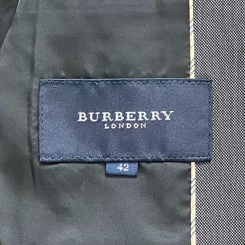 美品✨バーバリーロンドン セットアップ パンツ 大きいサイズ 42 シルク混
