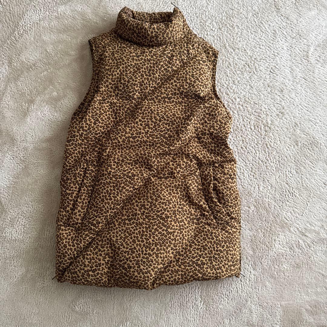 ボッテガべネタ　レオパード ダウンベスト