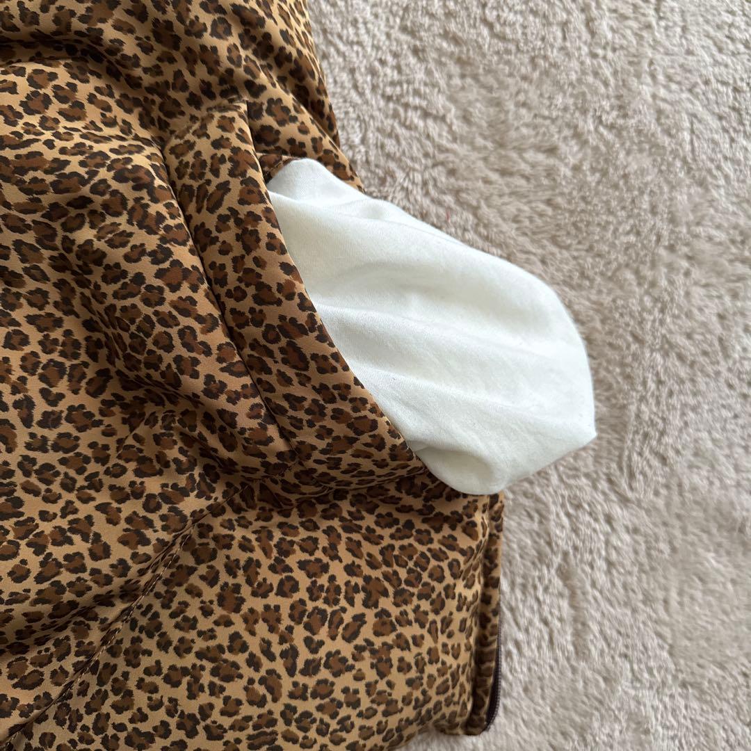 ボッテガべネタ　レオパード ダウンベスト