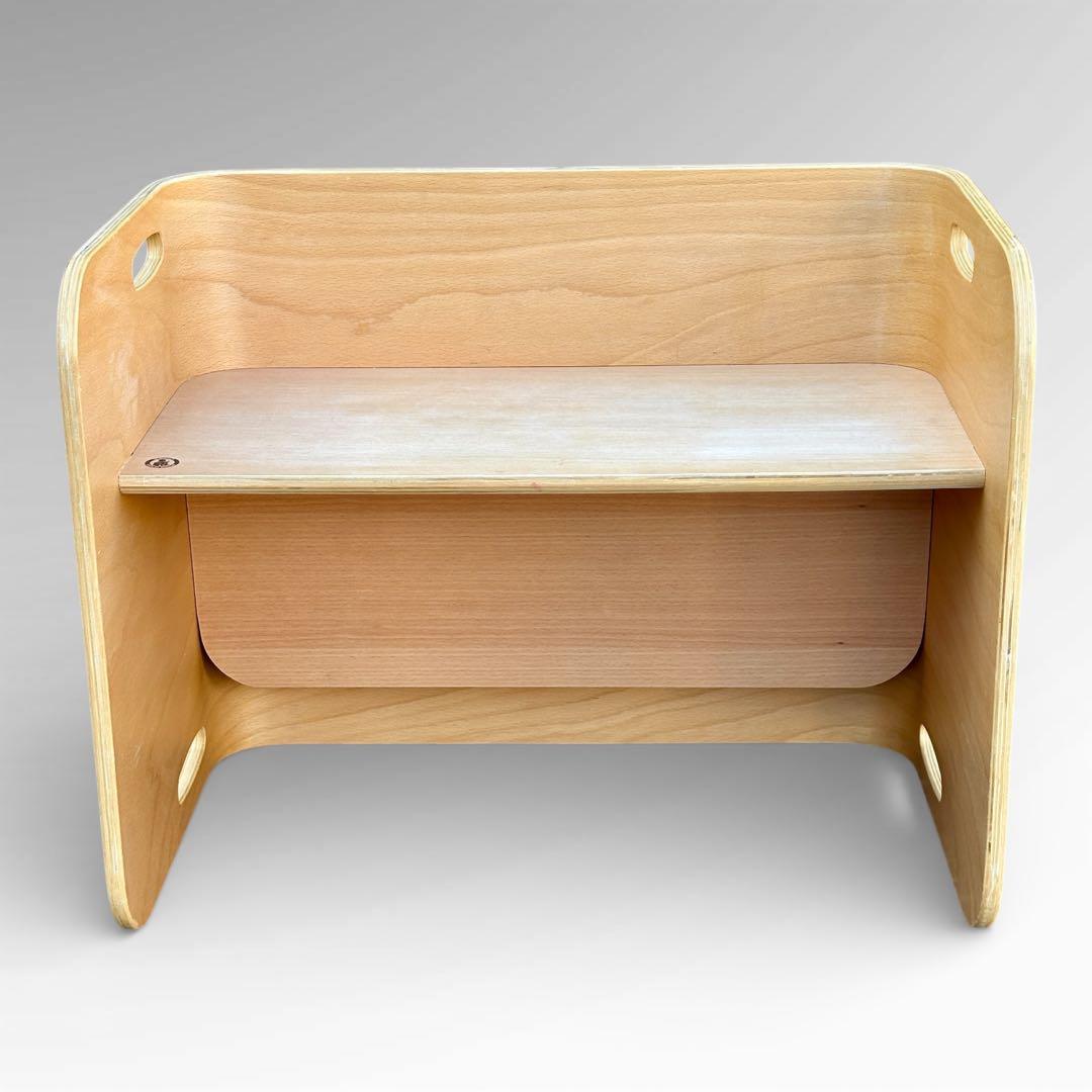 【美品】HOPPLE ホップル コロコロデスク＆チェア 3点セット ナチュラル