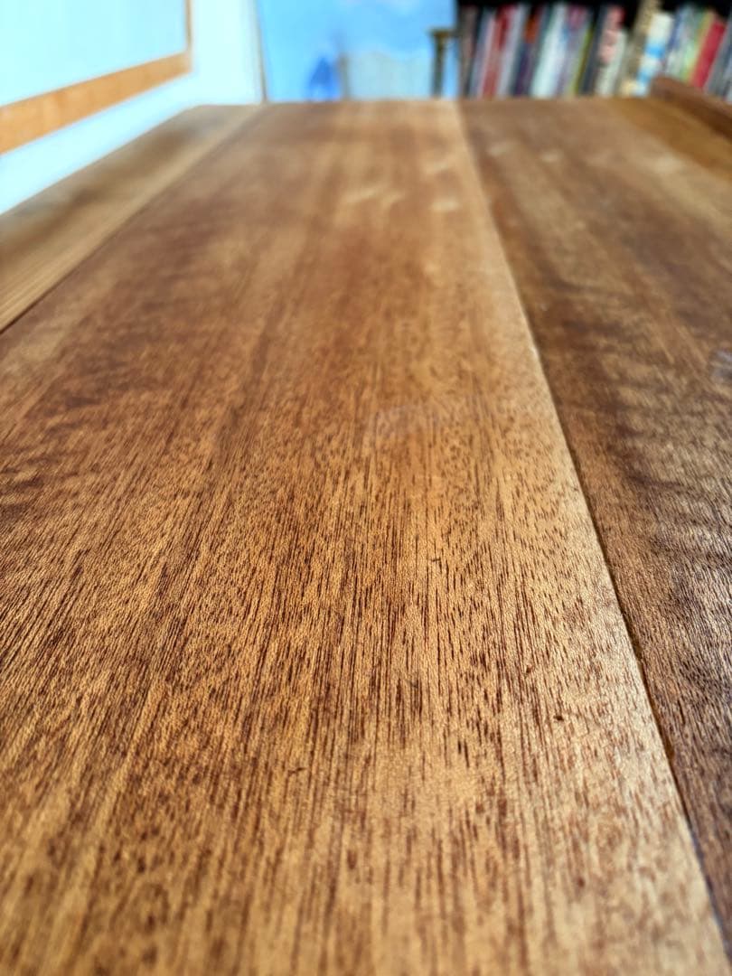 大正硝子 【 100年 水屋箪笥 】真鍮取手 ゆらゆらガラス 古い木製食器棚