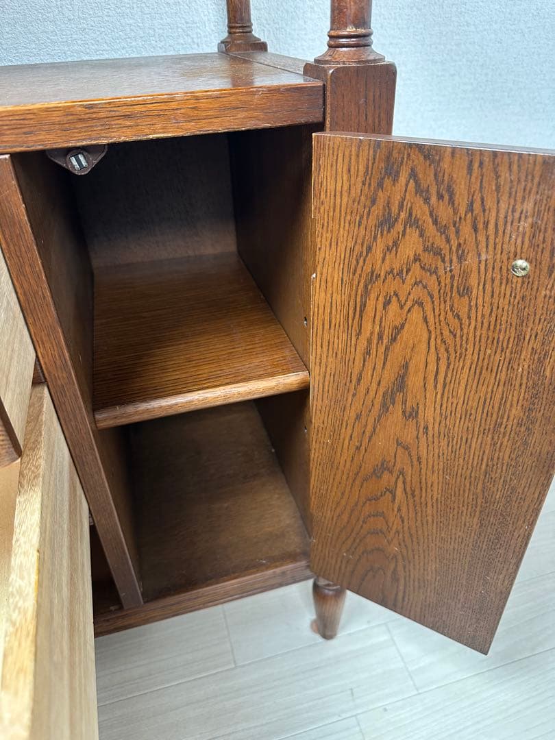 加藤木工 KATOMOKU クラシックコレクション ナラ材 電話台 ※i4※