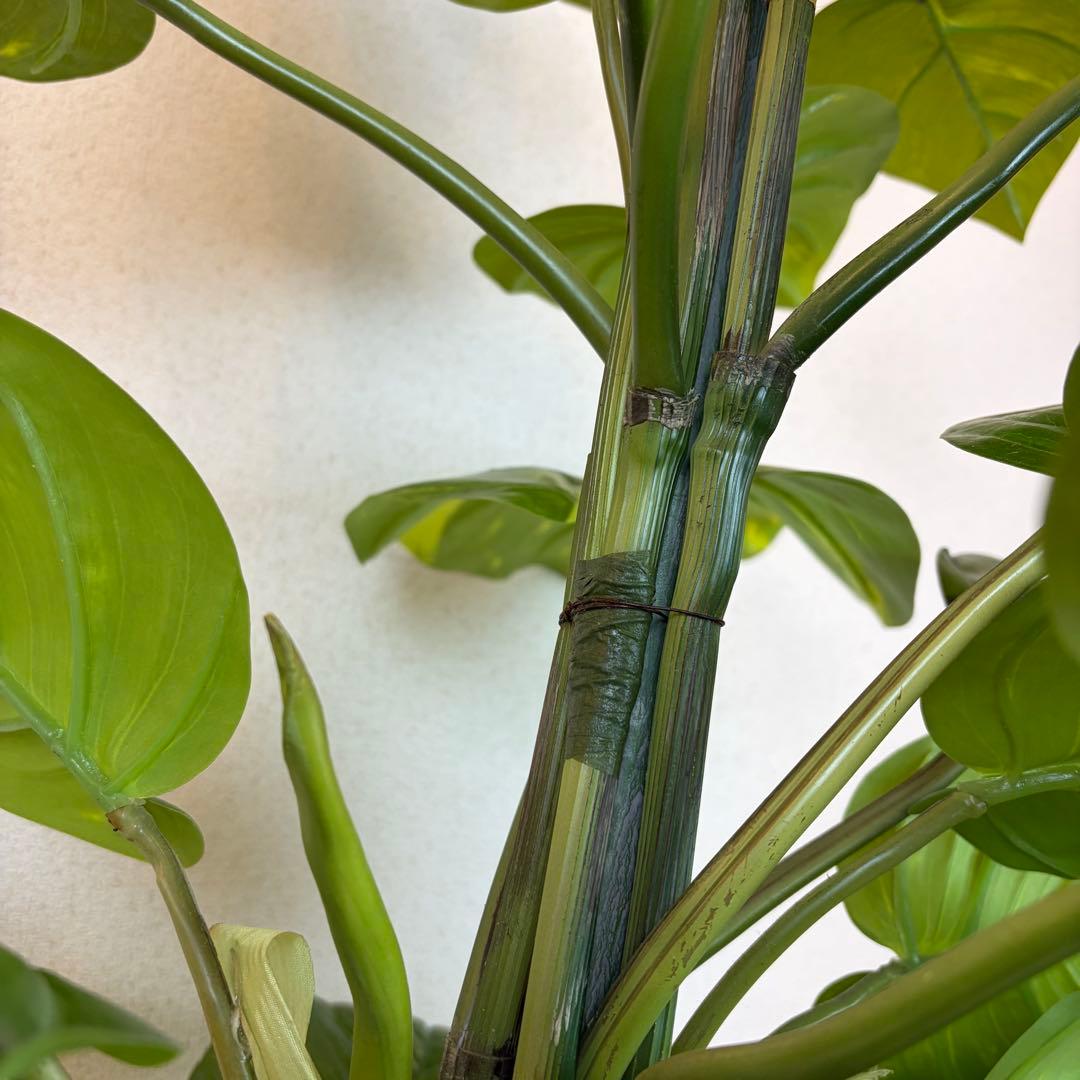 送料無料 フェイクグリーン 人工観葉植物 光触媒 150cm ポトス