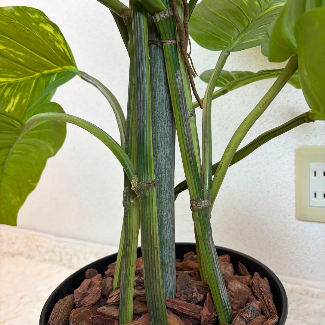 送料無料 フェイクグリーン 人工観葉植物 光触媒 150cm ポトス