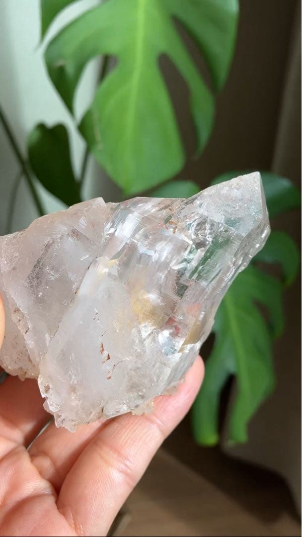 【レア!】ヒマラヤ水晶　カテドラル　セルフヒールド