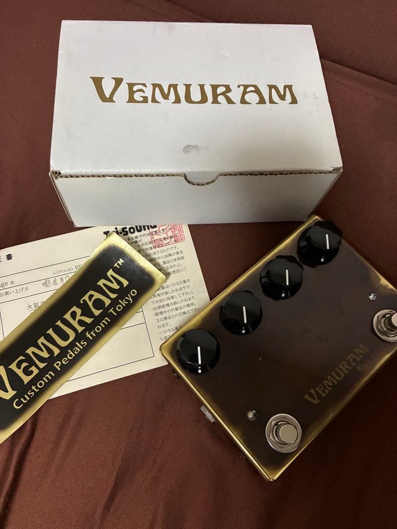 ☆VEMURAM Rage e☆オーバードライブ・ブースター