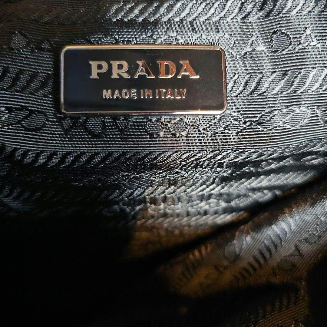 PRADA プラダ　メッセンジャーバッグ ブラウン/ブラック 　美品！