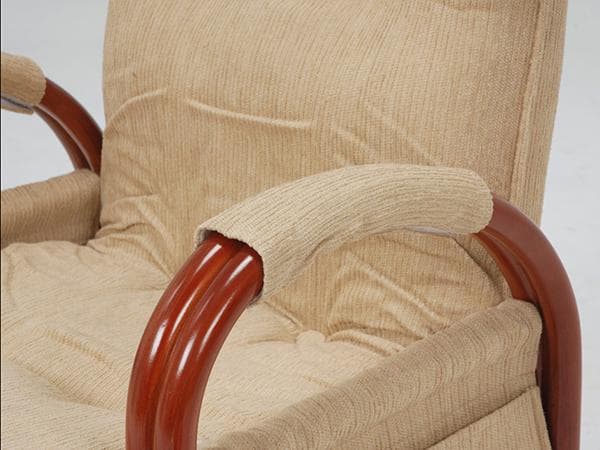 アウトレット　籐　高級回転リクライニング　チェアー