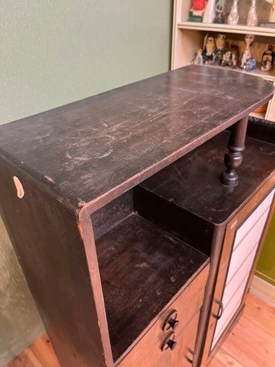 違い棚 昭和レトロ 当時物 アンティーク インテリア ビンテージ