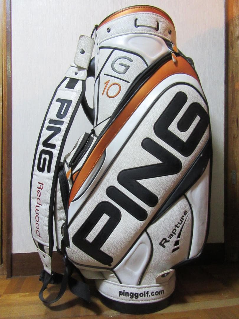 ★激レア★ピン★PING G10★3点式★ゴルフバック★白★