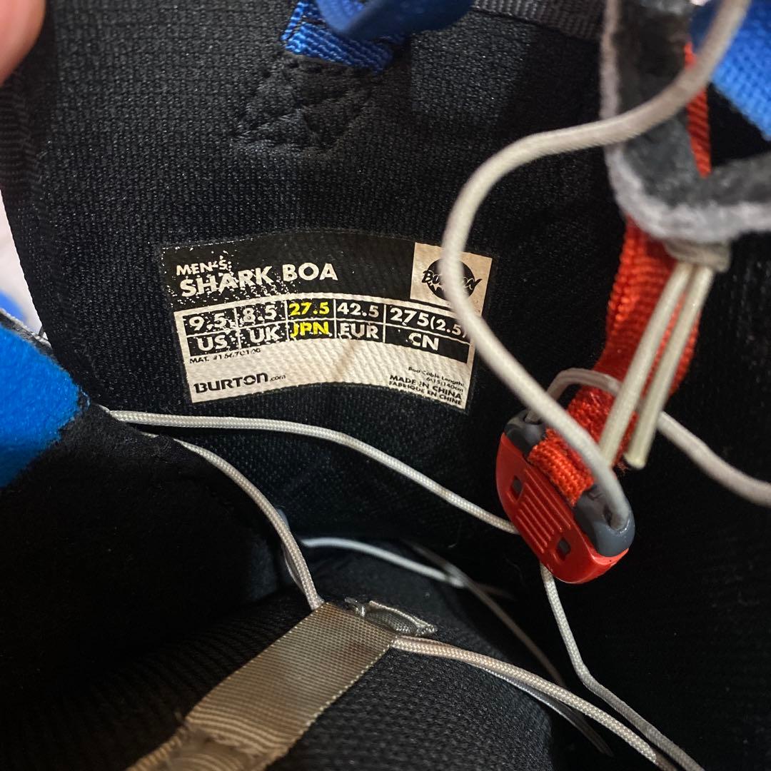 ★ BURTON SHARK BOA バートン　スノーボード　ブーツ　ダイヤル