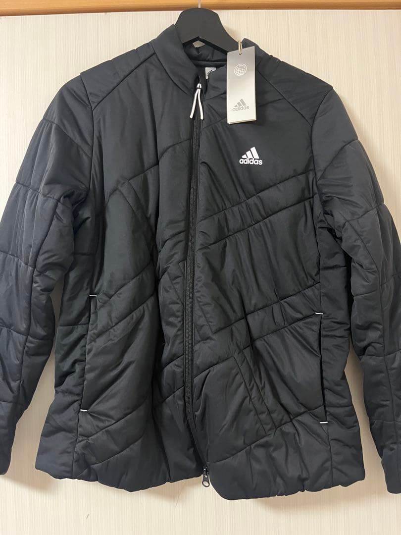 新品　XL Lアディダス　adidas　ゴルフ　秋冬物ジャケット&スカート 黒