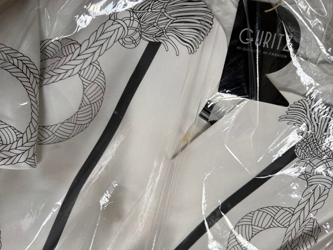 未使用同様エルメスシルクワンピース25年コレクション36サイズ