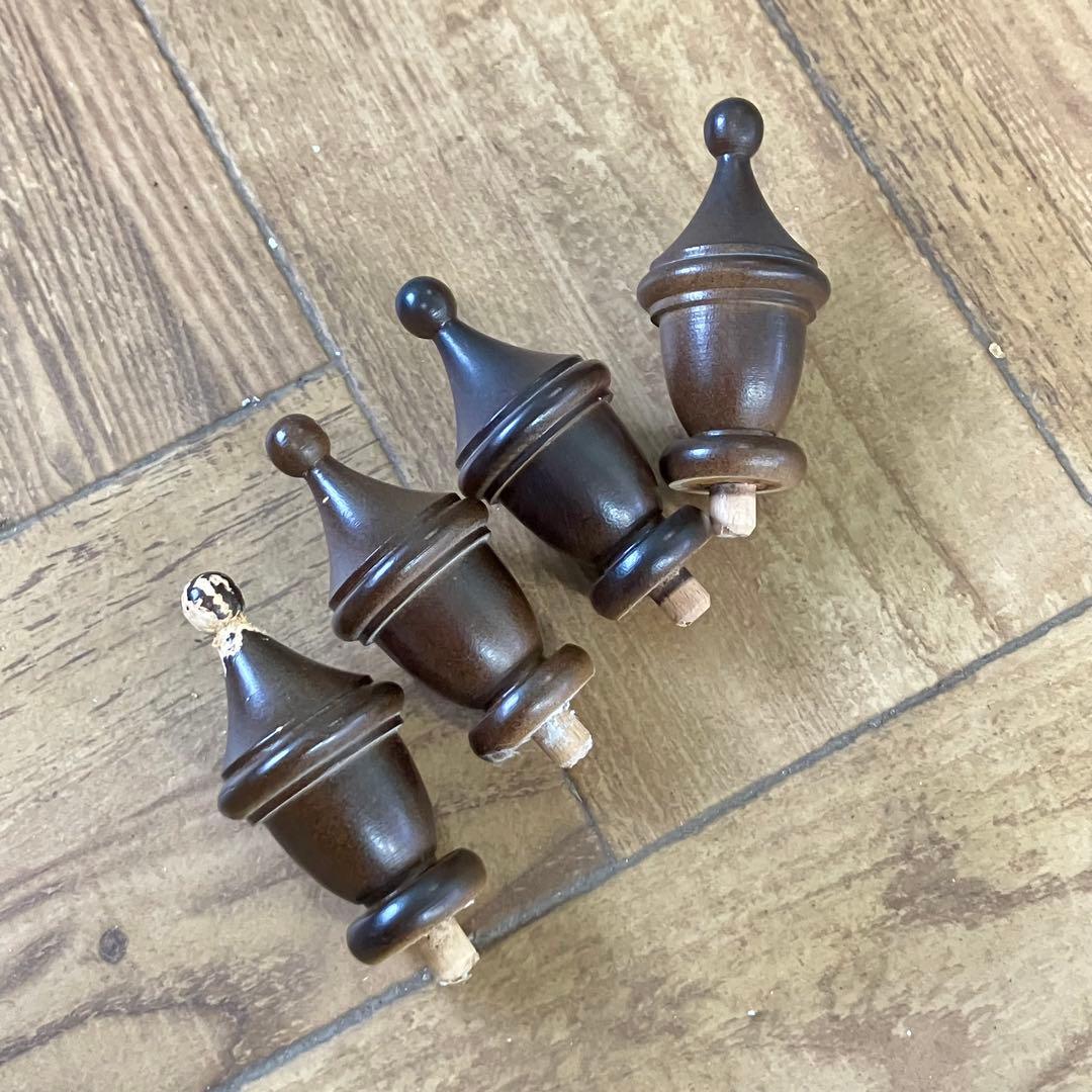 【動作確認済】昭和レトロ　SEIKO 木製掛時計 ブラウン　アンティーク