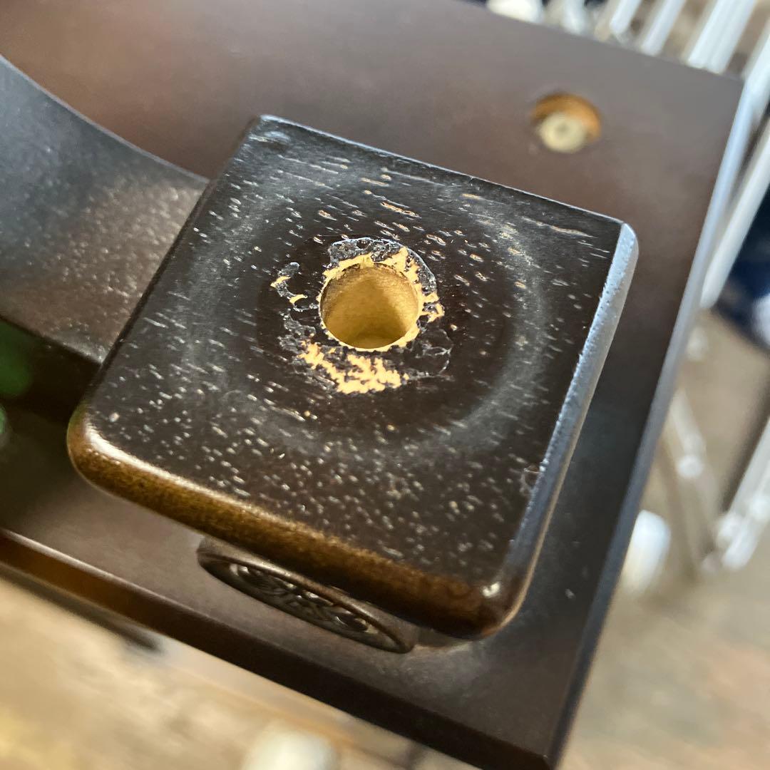 【動作確認済】昭和レトロ　SEIKO 木製掛時計 ブラウン　アンティーク