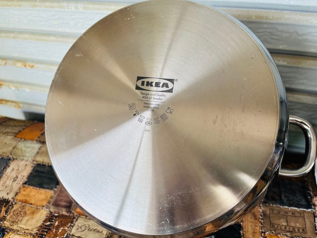 L9★IKEA★両手鍋 新品 未使用品 9L 調理器具 両手鍋 展示品
