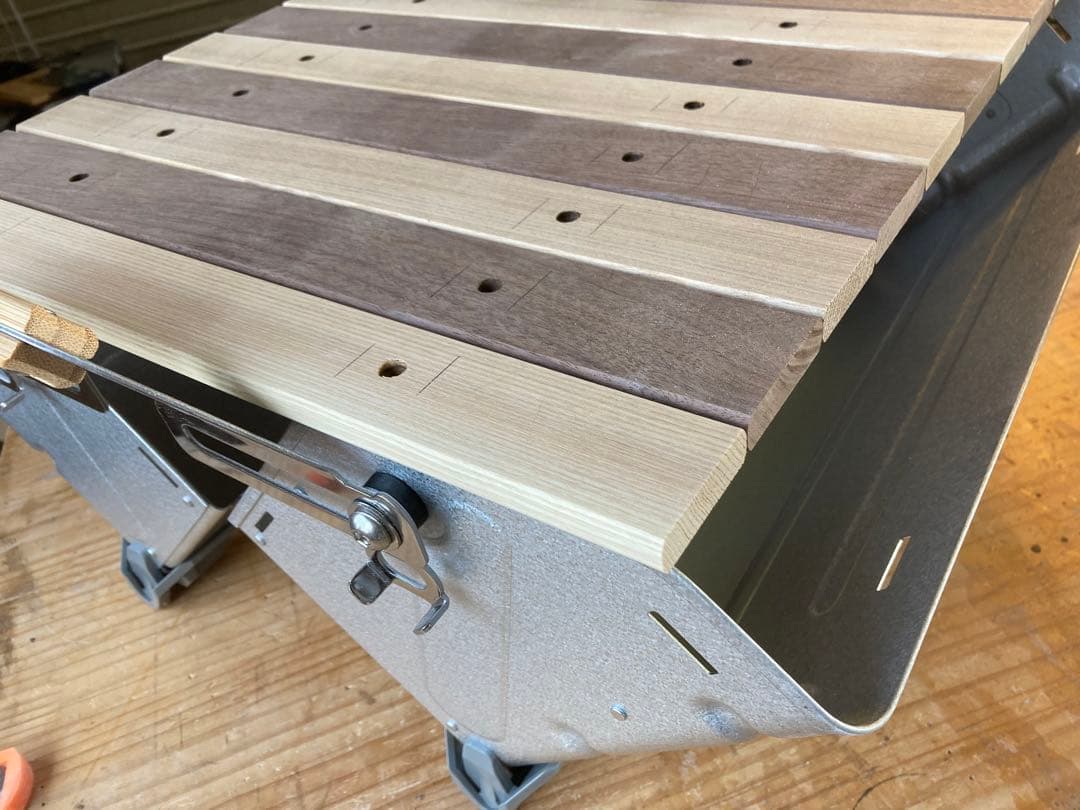 ウォールナット×ash シェルコン対応2way天板