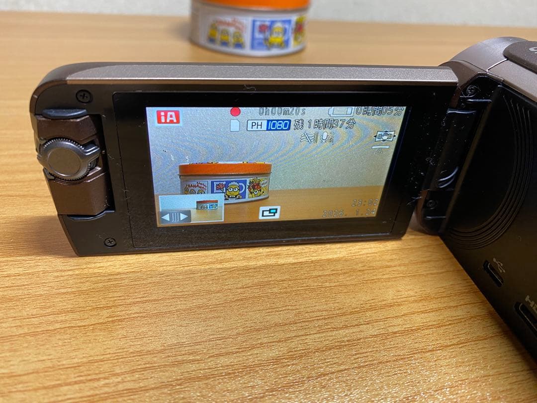 Panasonic HC-W580M ビデオカメラ ブラウン