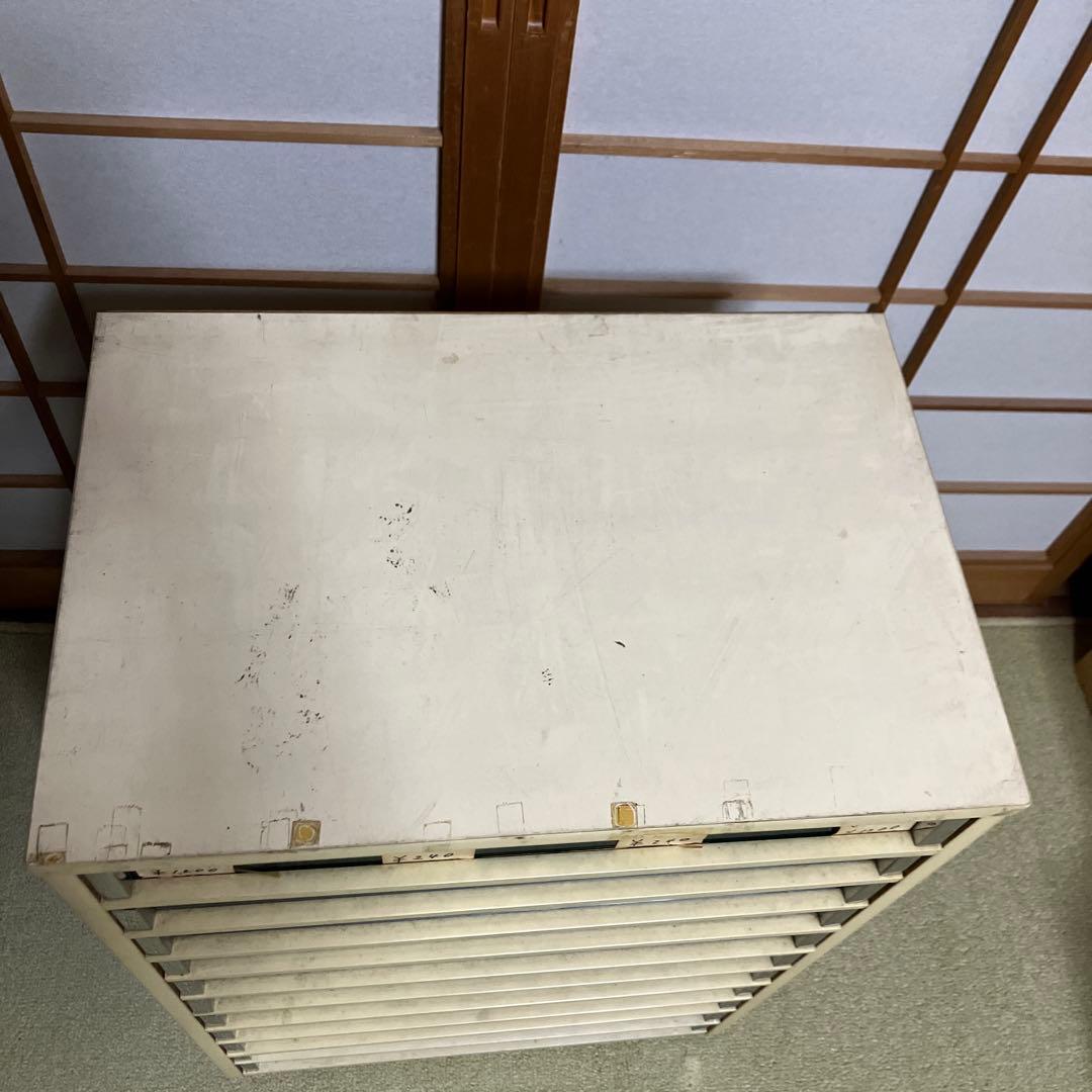 ミシン糸ケース　店頭ディスプレイ什器　昭和レトロ　アンティーク　収納　タイヤー絹