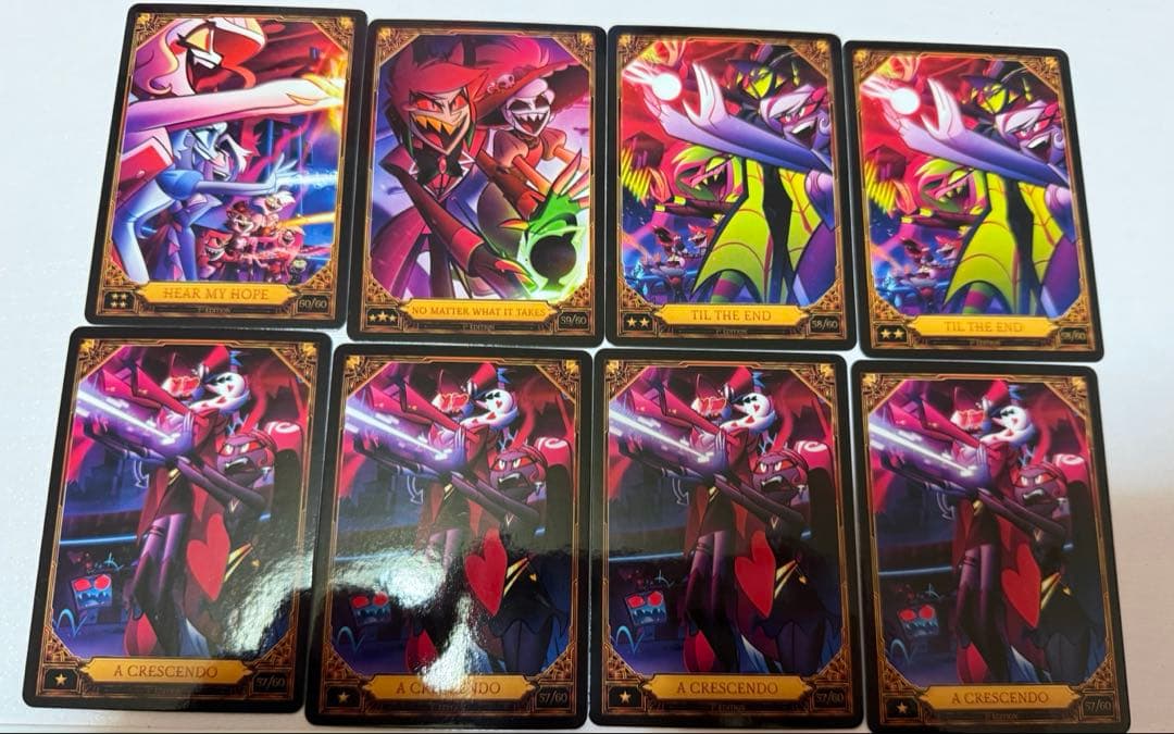 ハズビンホテル HazbinHotel カード トレカ 8枚セット