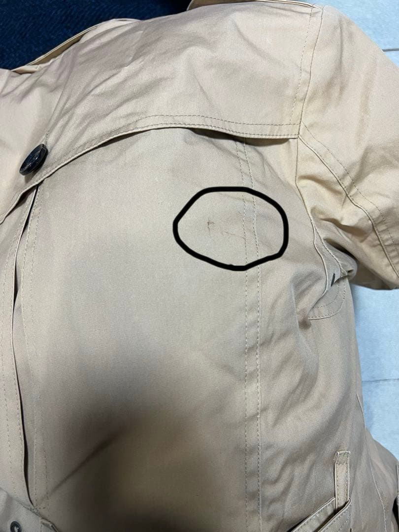 BURBERRY BRIT ベージュ トレンチコート　バーバリー