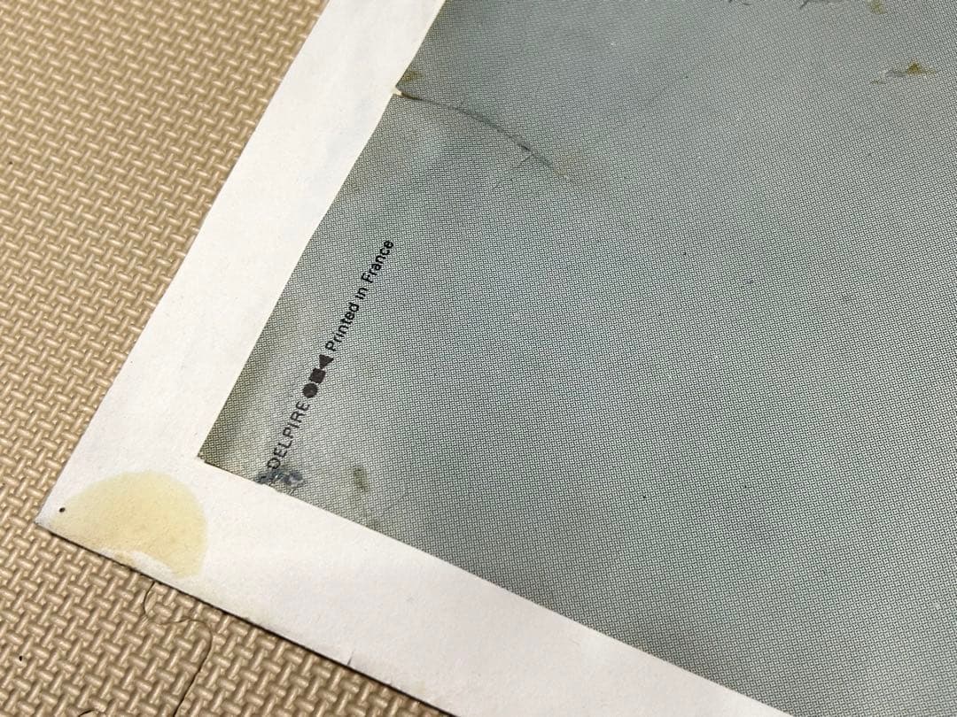 超レア:シトロエンGSの当時物ショールームポスター