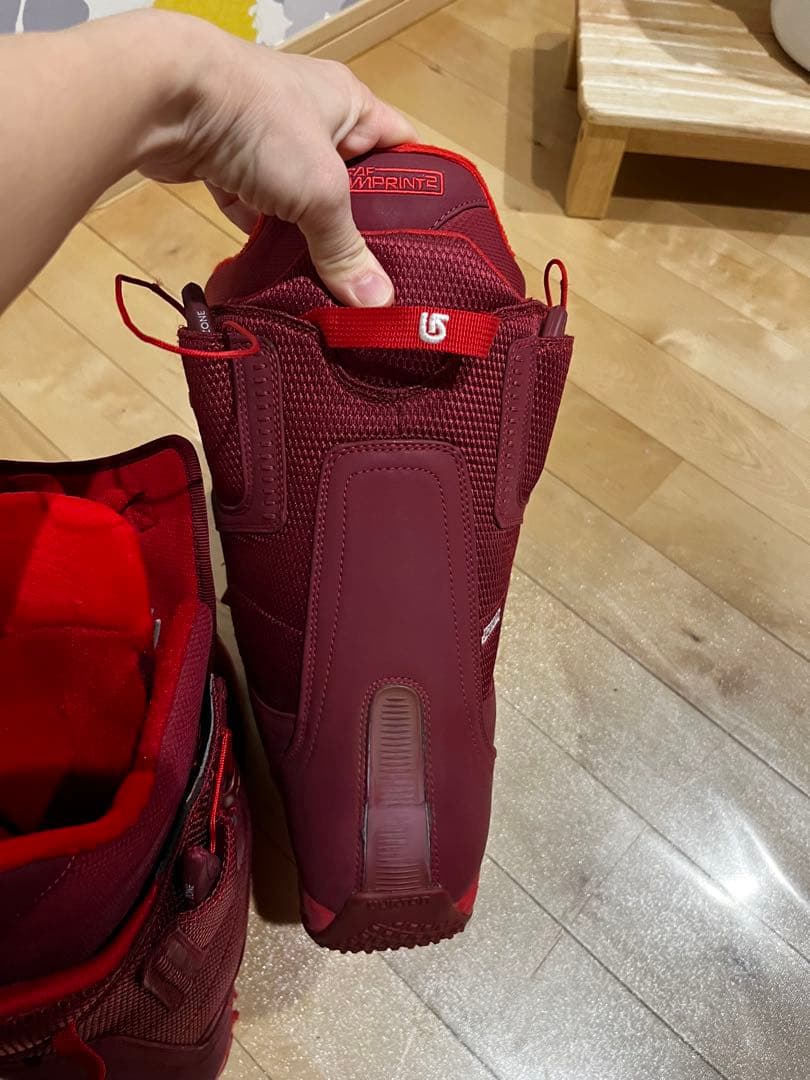Burton スノーブーツ赤