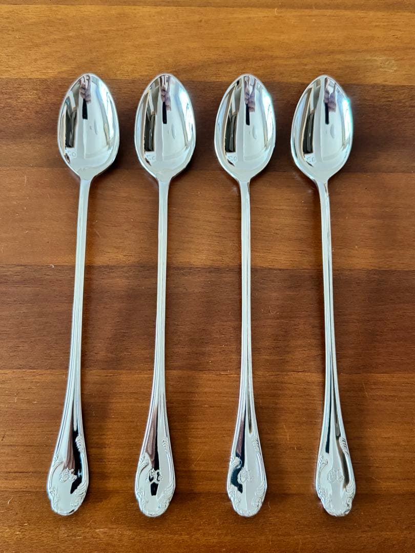 クリストフルホテル モノグラム　 パフェスプーン 4本