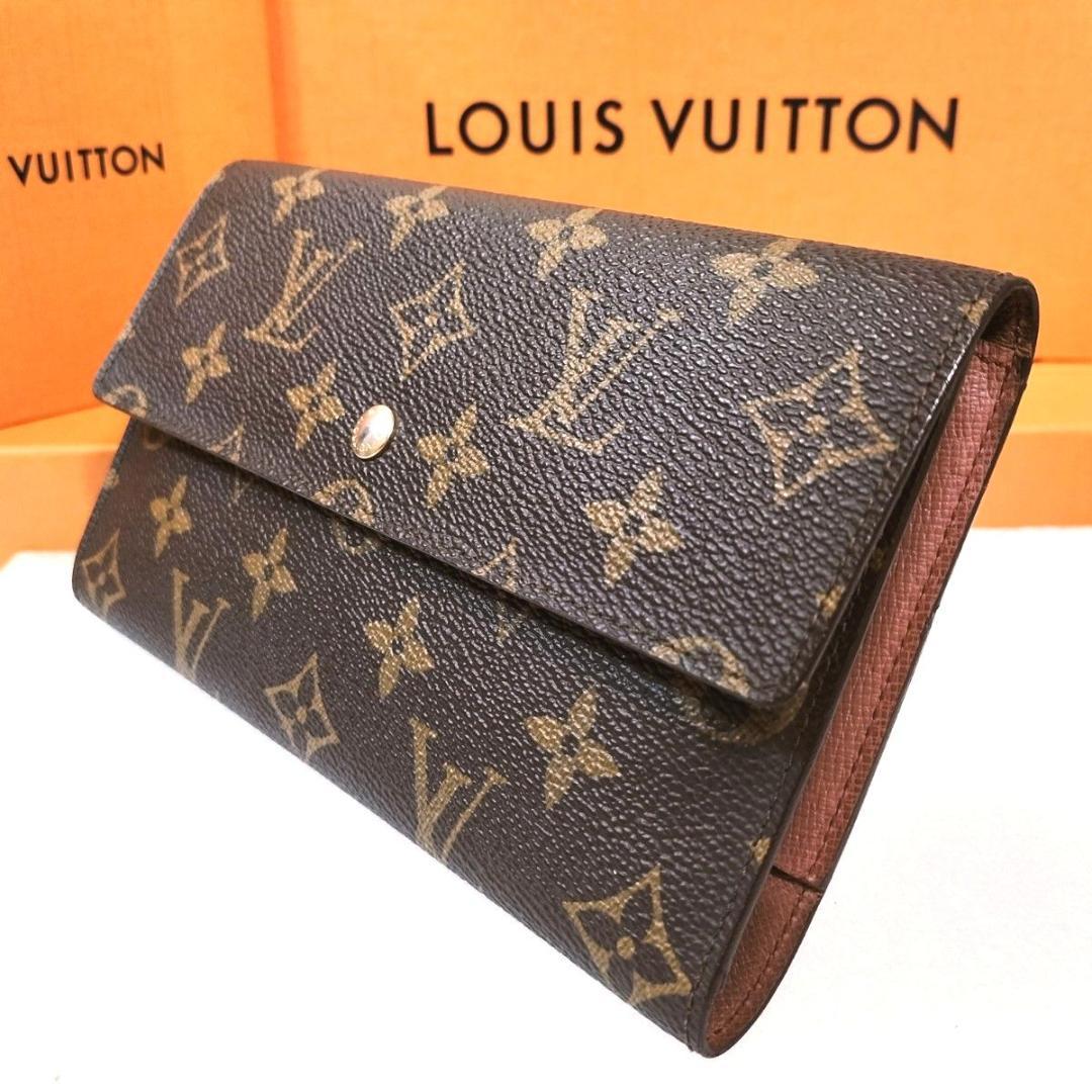 モノグラム ポルトトレゾール インターナショナル ルイヴィトン 三つ折り 長財布