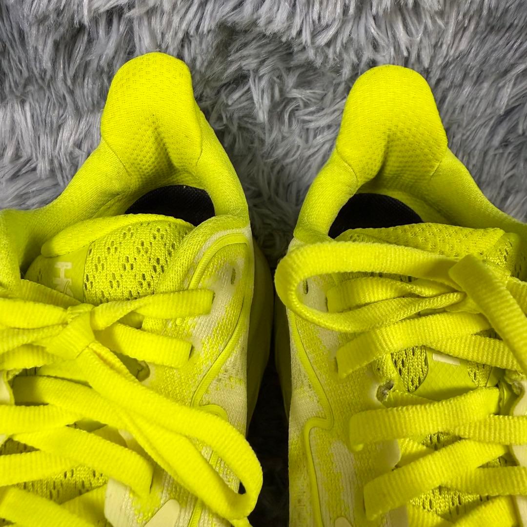 HOKA ONE ONE クリフトン10 黄 22.5cm 美品