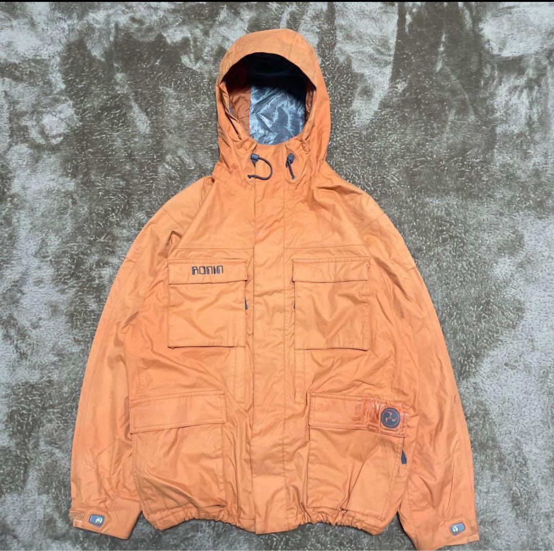 k*n様 Burton スノーボードウェア　robin オレンジ　オーバーサイズ
