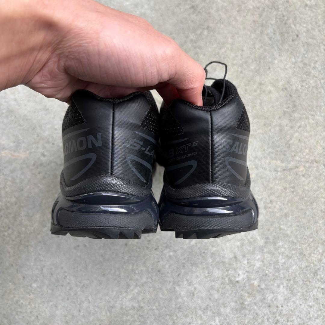 Salomon xt-6 black スポーツスタイルシューズ
